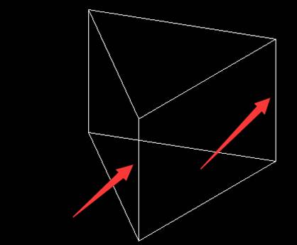 CAD怎么繪制一個(gè)立體的三角柱?
